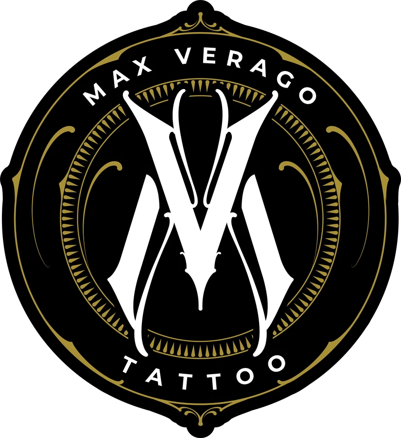 Max Verago Tattoo — crest