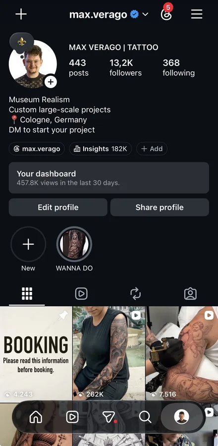 Max Verago Instagram